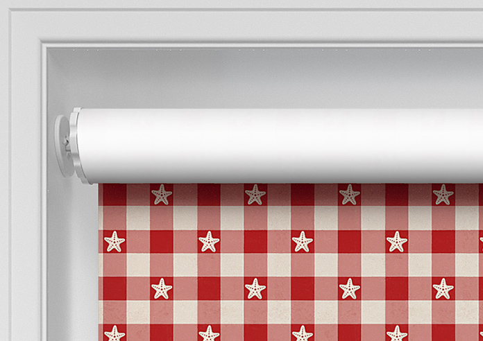 Whaley Great, Gingham Star Regatta - Twist&Fit Roller Blind - Image 9